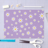 Paars-Daisy-weefselpapier Tissuepapier (Craft)