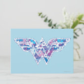 Paars Daisy WW Kaart (Staand voorkant)