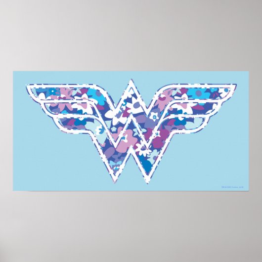 Paars Daisy WW Poster (Voorkant)