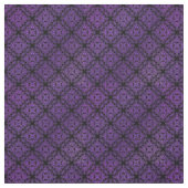 Paars Damask Medallion Pattern Stof (Swatch)