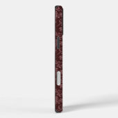 Paars Damask Pattern Case-Mate iPhone Case (Achterkant / Rechts)