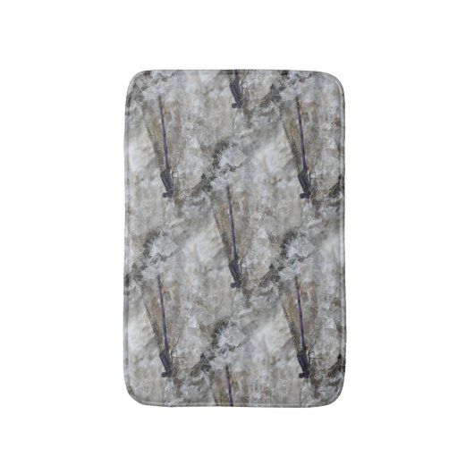 Paars Damselfly-Natuur Badmat (Voorkant Verticaal)