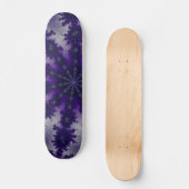 Paars decasteer skateboard (Voorkant)