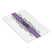 Paars Deco Vourish Premium Magnet Magneet (Rechterzijde)