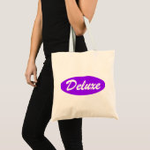 Paars Deluxe Tote Bag (Voorkant (product))