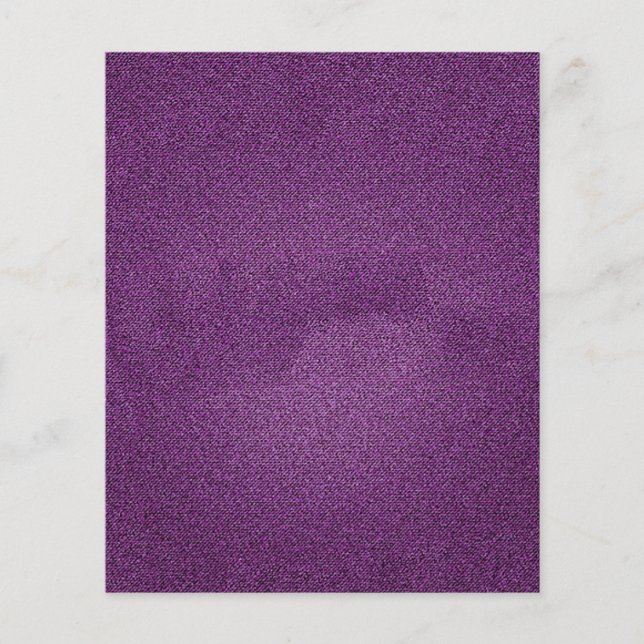 Paars denim scrapbook achtergrondpapier (Voorkant)