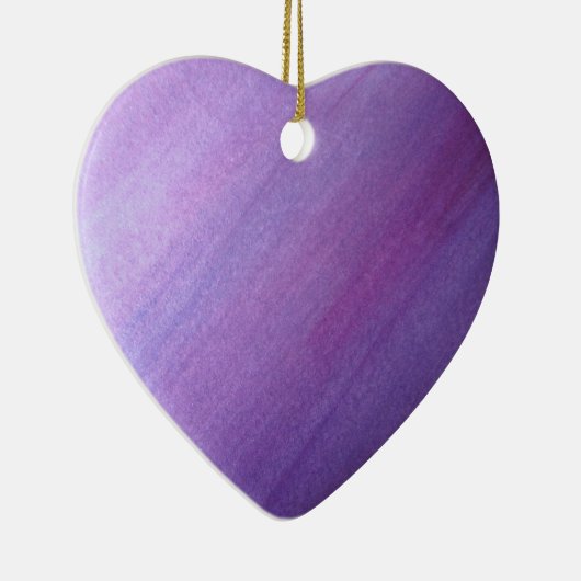 Paars diagonaal ontwerp keramisch ornament (Rechts)