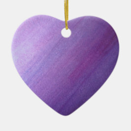 Paars diagonaal ontwerp keramisch ornament