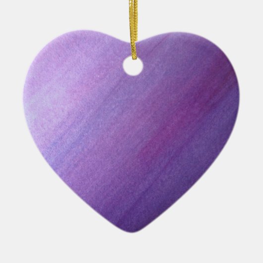 Paars diagonaal ontwerp keramisch ornament (Voorkant)