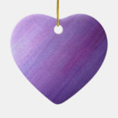 Paars diagonaal ontwerp keramisch ornament (Achterkant)