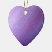 Paars diagonaal ontwerp keramisch ornament (Links)