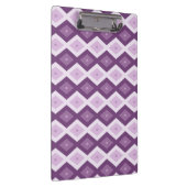 Paars diamantpatroon klembord (Rechts)