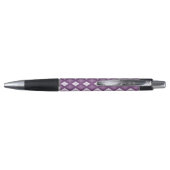 Paars diamantpatroon pen (Achterkant)