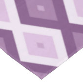 Paars diamantpatroon tafelkleed (Gekanteld)