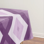 Paars diamantpatroon tafelkleed (Voorbeeld)