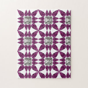 Paars Diamond Legpuzzel