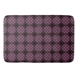 Paars Diamond Passion Pattern Badmat