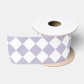 Paars Diamond Pattern Satijnen Lint (Spoel)