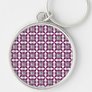 Paars Diamond Sleutelhanger