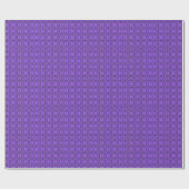 Paars Diamond-y Abstract Pattern Cadeaupapier (Vlak)