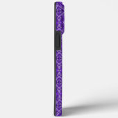 Paars Diamond-y Abstract Pattern Case-Mate iPhone Case (Achterkant / Rechts)