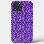 Paars Diamond-y Abstract Pattern Case-Mate iPhone Case (Achterkant)