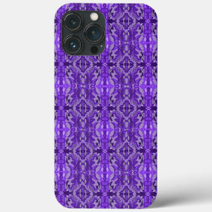 Paars Diamond-y Abstract Pattern Case-Mate iPhone Case