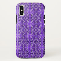 Paars Diamond-y Abstract Pattern