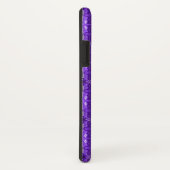 Paars Diamond-y Abstract Pattern Case-Mate iPhone Case (Achterkant / rechts)