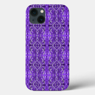 Paars Diamond-y Abstract Pattern Case-Mate iPhone Case