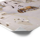 Paars die door de Bossen zijn gesleept Poster (Hoek)