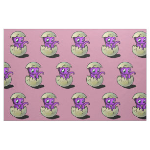 Paars Dinosaur Hatchling Stof