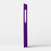 Paars Donkerpaars Papier Zakelijk Case-Mate iPhone Case (Achterkant / Links)