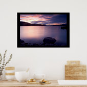 Paars draaien poster (Keuken)