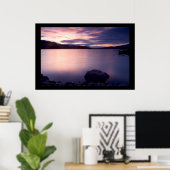 Paars draaien poster (Thuiskantoor)