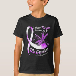 Paars dragen ter nagedachtenis aan mijn kleinkind t-shirt