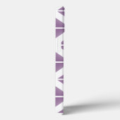 Paars driehoekspatroon Case-Mate iPhone case (Achterkant / Rechts)
