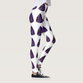 Paars driehoekspatroon leggings (Rechts)