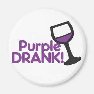 Paars Drink Magneet