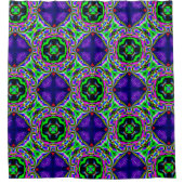 paars droomgordijn douchegordijn (Voorkant)