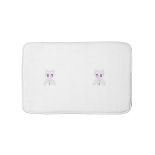 Paars, druiven, honingbloem, decoratief badmat