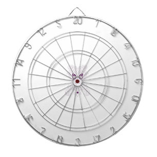 Paars, druiven, honingbloem, decoratief dartbord