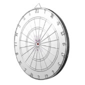 Paars, druiven, honingbloem, decoratief dartbord (Voorkant Rechts)