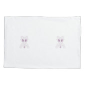 Paars, druiven, honingbloem, decoratief kussensloop (Achterkant)