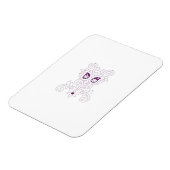 Paars, druiven, honingbloem, decoratief magneet (Linkerzijde)