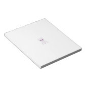 Paars, druiven, honingbloem, decoratief notitieblok (Schuin)