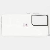 Paars, druiven, honingbloem, decoratief samsung galaxy hoesje (Linkerkant)