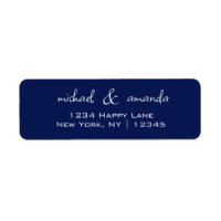 Paar's Eenvoudig minimaal Informal Donker Navy Blu