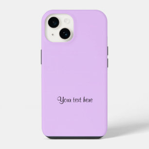Paars, effen kleur TEMPLATE, iPhone 14 Hoesje