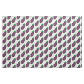 Paars Eggplant Veggie Vegetable Veg Stof (Fat Quarter)